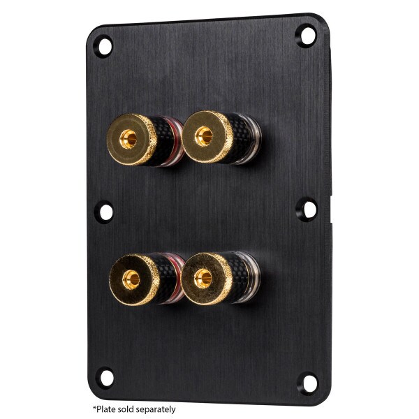 Main product image for Five Way Binding Posts with Carbon Fiber Sh 091-3620